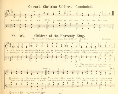 Gathered Jewels No. 2: a collection of Sunday school hymns and tunes by our best composers especially adapted to the international sunday school lessons page 105