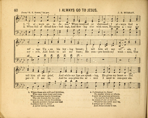 Gospel Light: for the Sunday school, a new collection of songs and services page 60