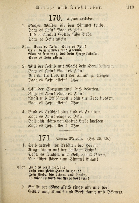 Gemeinschafts-Lieder. 7th ed. page 111