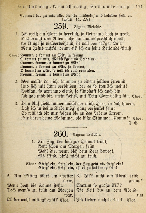 Gemeinschafts-Lieder. 7th ed. page 169