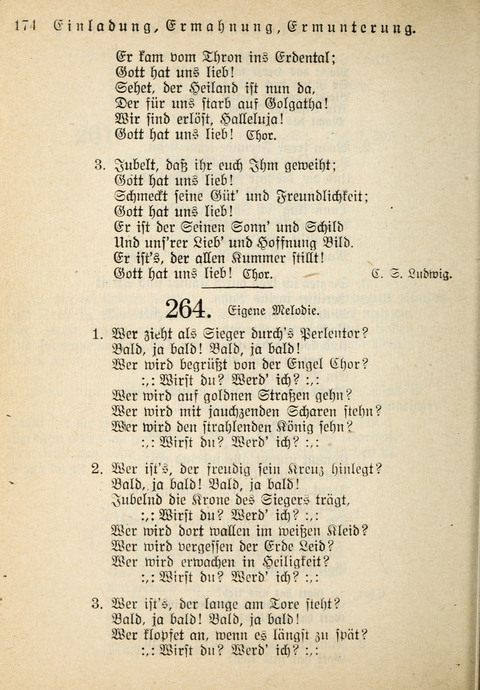 Gemeinschafts-Lieder. 7th ed. page 172