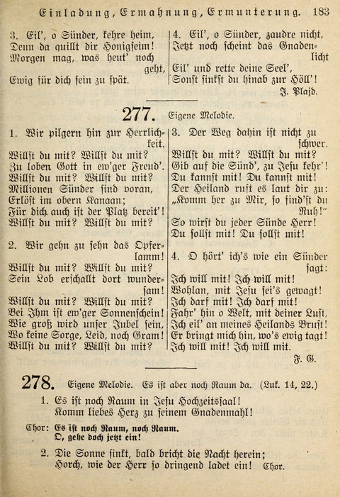Gemeinschafts-Lieder. 7th ed. page 181