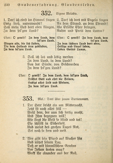 Gemeinschafts-Lieder. 7th ed. page 230