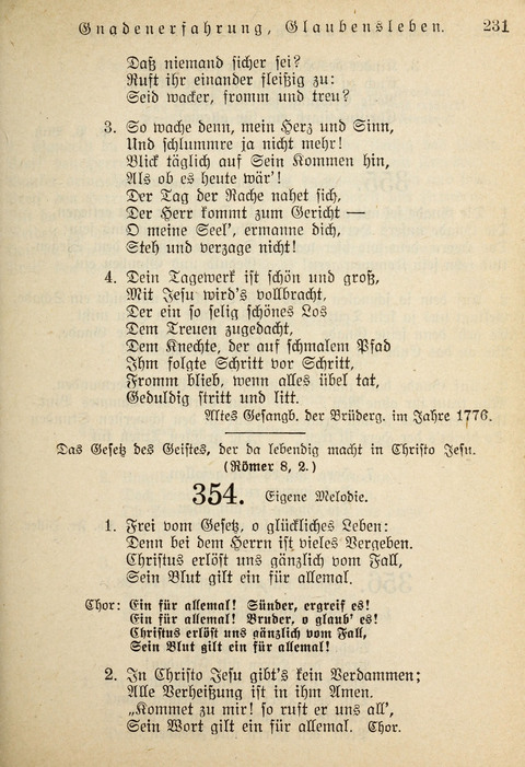 Gemeinschafts-Lieder. 7th ed. page 231