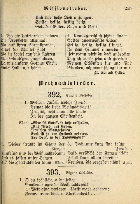 Gemeinschafts-Lieder. 7th ed. page 255