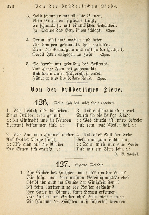 Gemeinschafts-Lieder. 7th ed. page 276
