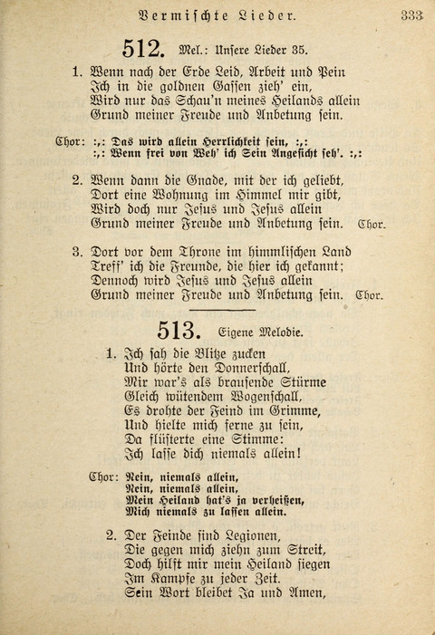 Gemeinschafts-Lieder. 7th ed. page 333
