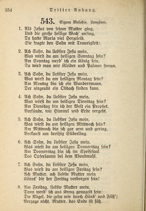 Gemeinschafts-Lieder. 7th ed. page 354