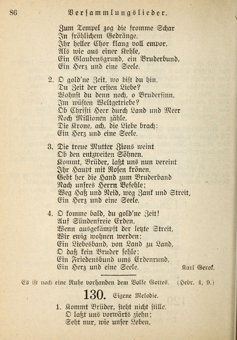 Gemeinschafts-Lieder. 7th ed. page 84