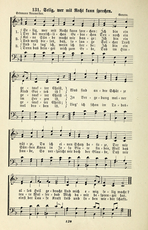 Glockenklänge: eine Liedersammlung für Sonntagschulen und Jugendvereine page 126