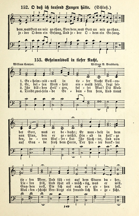 Glockenklänge: eine Liedersammlung für Sonntagschulen und Jugendvereine page 147