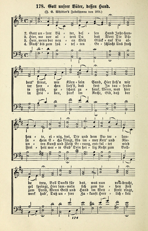 Glockenklänge: eine Liedersammlung für Sonntagschulen und Jugendvereine page 172