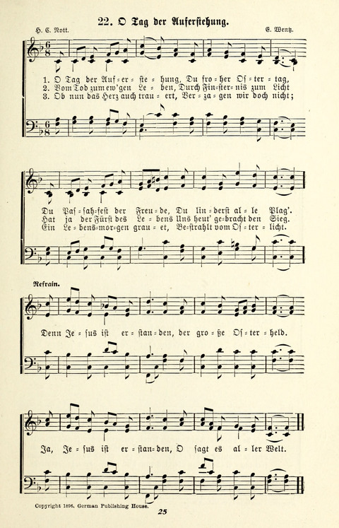 Glockenklänge: eine Liedersammlung für Sonntagschulen und Jugendvereine page 23