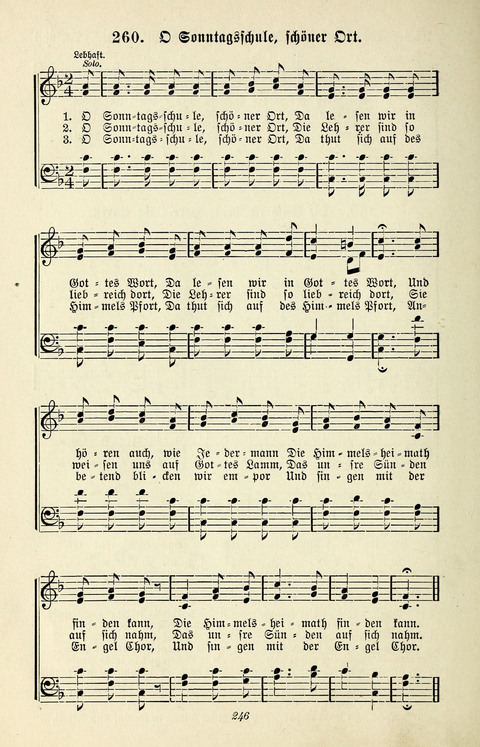 Glockenklänge: eine Liedersammlung für Sonntagschulen und Jugendvereine page 244