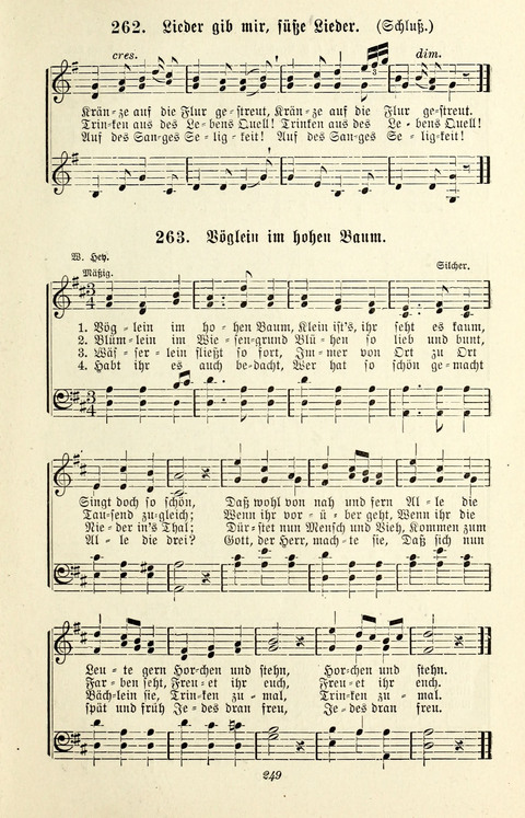 Glockenklänge: eine Liedersammlung für Sonntagschulen und Jugendvereine page 247