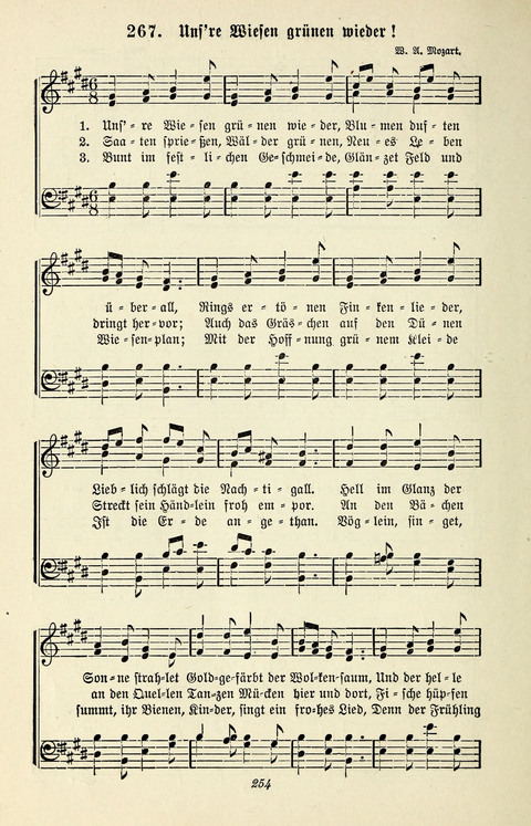 Glockenklänge: eine Liedersammlung für Sonntagschulen und Jugendvereine page 252