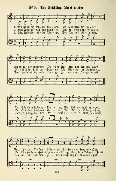 Glockenklänge: eine Liedersammlung für Sonntagschulen und Jugendvereine page 254