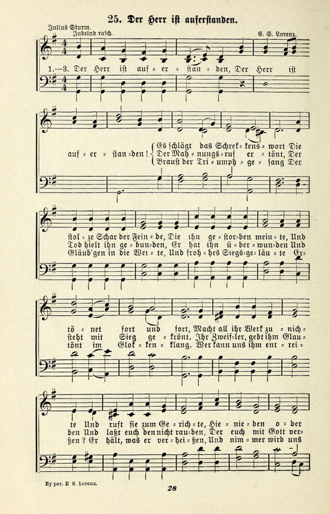 Glockenklänge: eine Liedersammlung für Sonntagschulen und Jugendvereine page 26