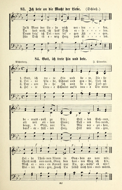Glockenklänge: eine Liedersammlung für Sonntagschulen und Jugendvereine page 79