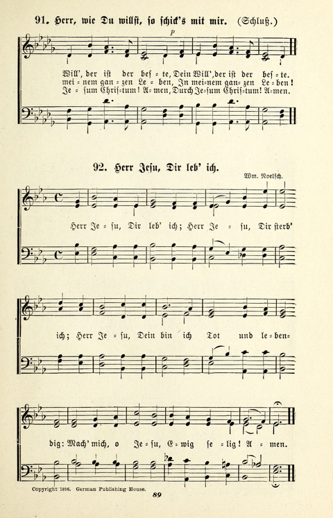 Glockenklänge: eine Liedersammlung für Sonntagschulen und Jugendvereine page 87