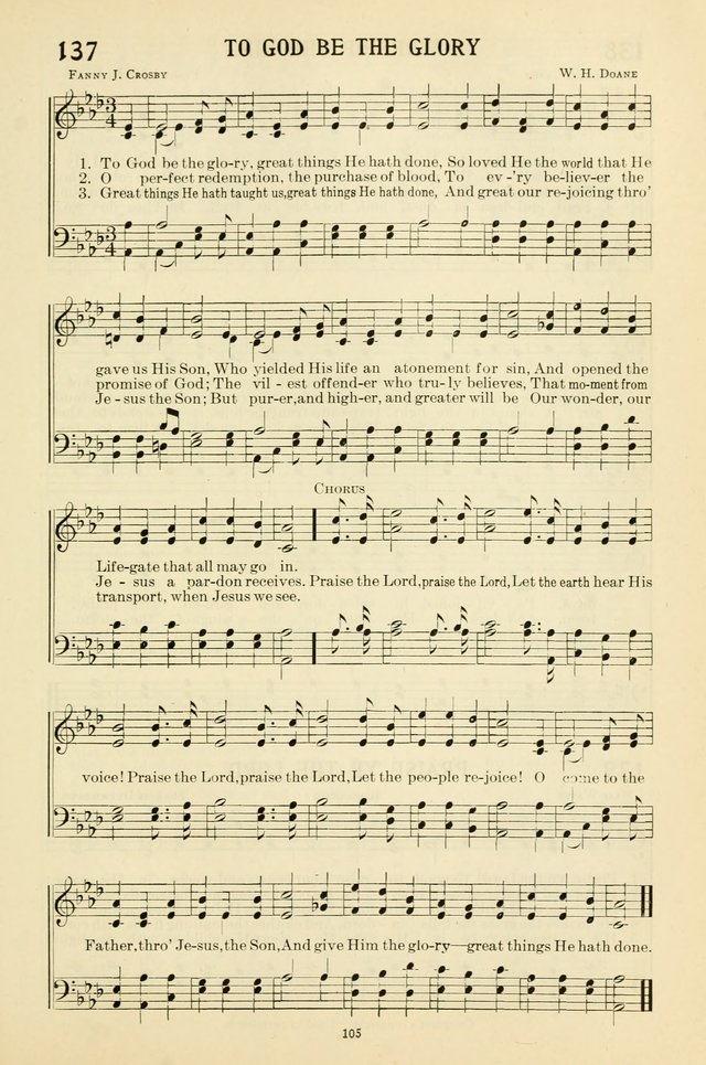 Gospel Melodies and Evangelistic Hymns page 105