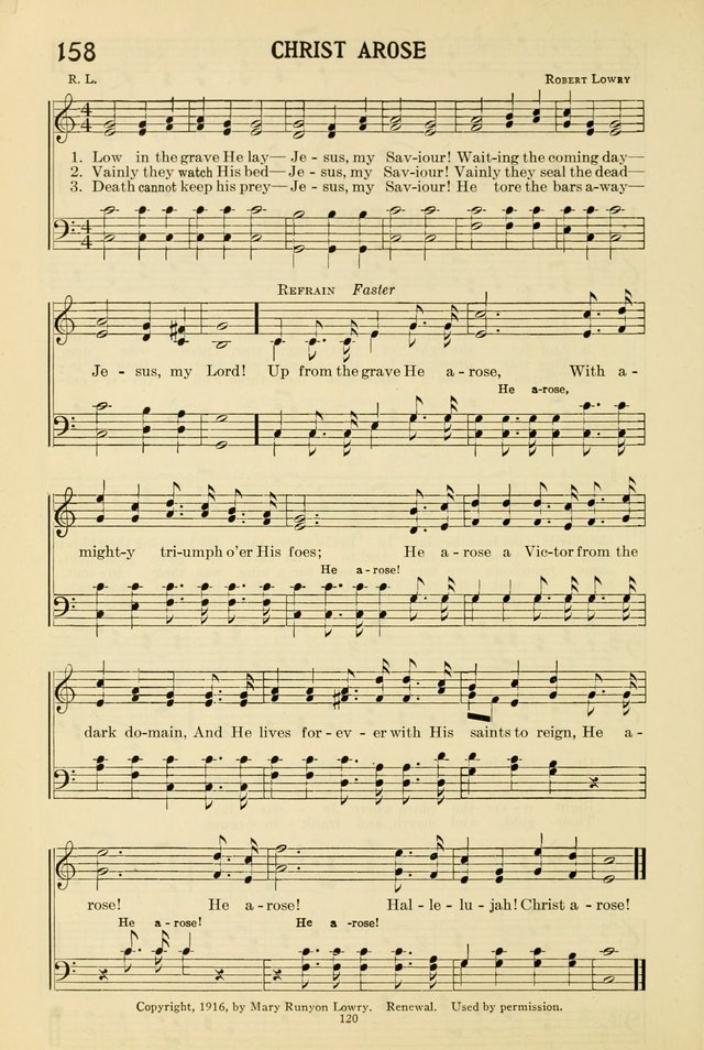 Gospel Melodies and Evangelistic Hymns page 120