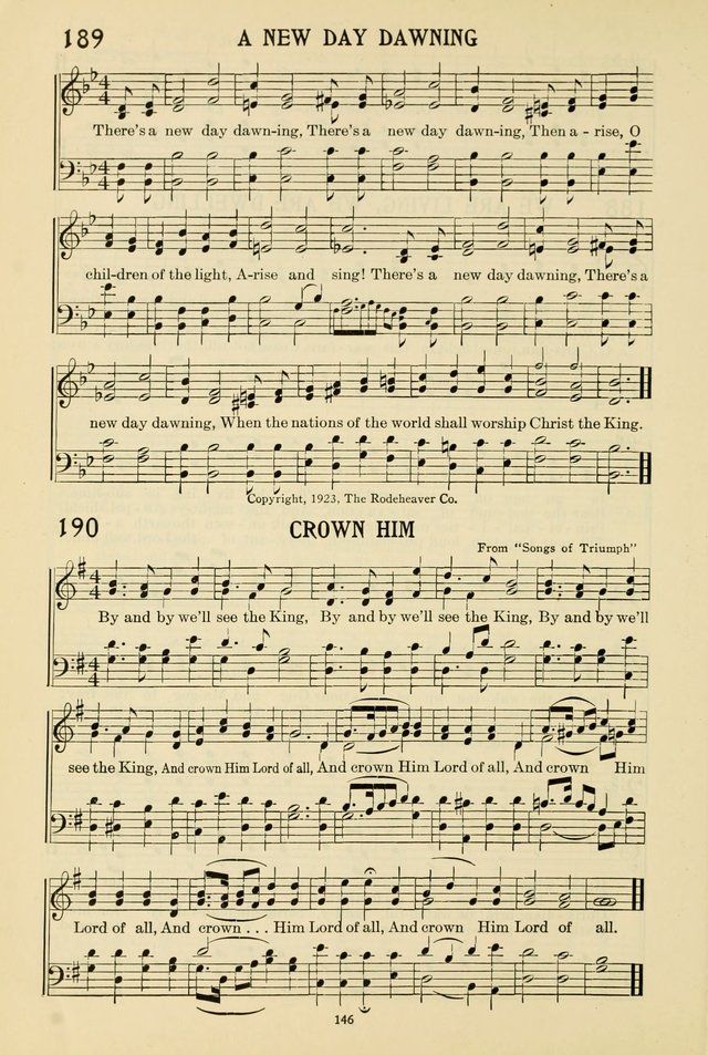 Gospel Melodies and Evangelistic Hymns page 146