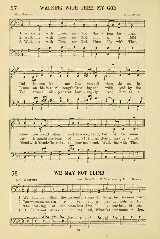 Gospel Melodies and Evangelistic Hymns page 48