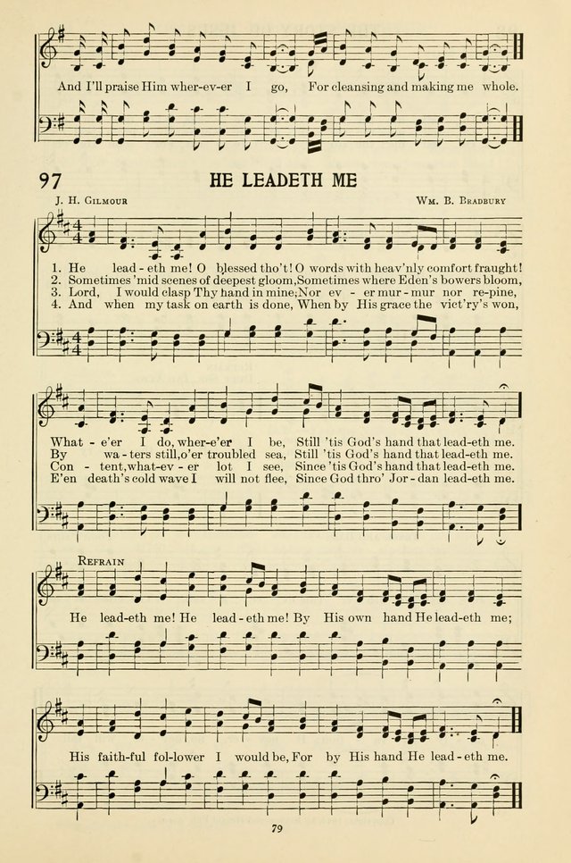Gospel Melodies and Evangelistic Hymns page 79