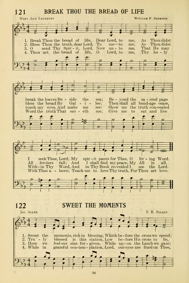 Gospel Melodies and Evangelistic Hymns page 96
