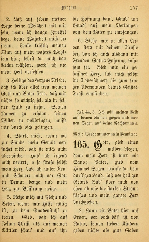 Gesangbuch in Mennoniten-Gemeinden in Kirche und Haus (4th ed.) page 157