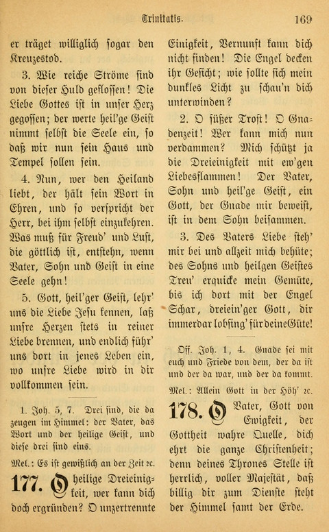 Gesangbuch in Mennoniten-Gemeinden in Kirche und Haus (4th ed.) page 169