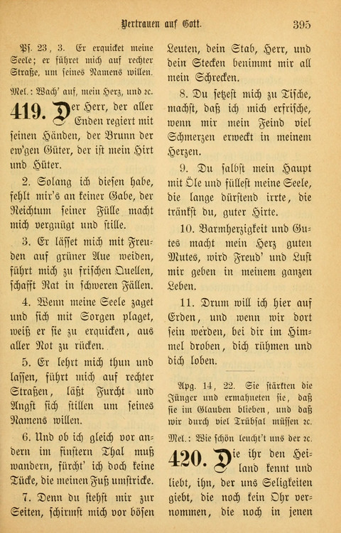 Gesangbuch in Mennoniten-Gemeinden in Kirche und Haus (4th ed.) page 395