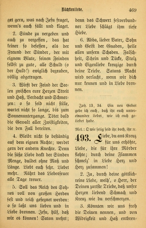 Gesangbuch in Mennoniten-Gemeinden in Kirche und Haus (4th ed.) page 469