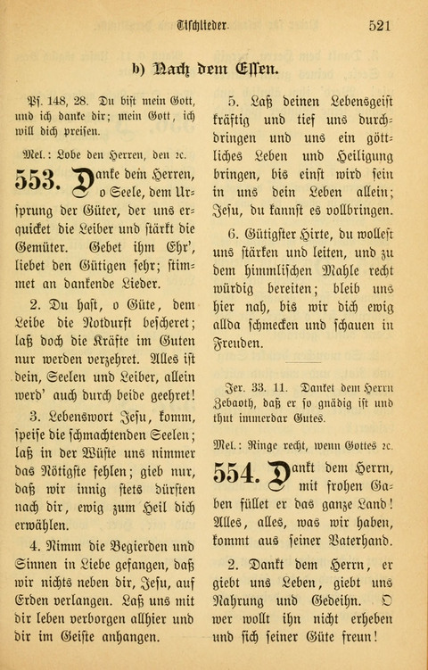 Gesangbuch in Mennoniten-Gemeinden in Kirche und Haus (4th ed.) page 521