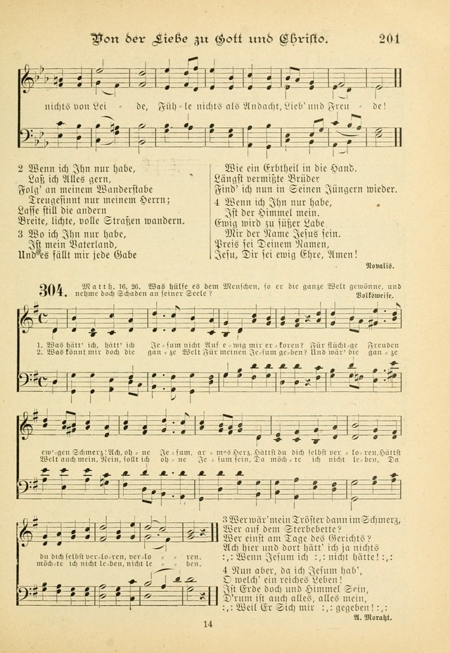 Gesangbuch mit Noten: herausgegeben von der Allgemeinen Conferenz der Mennoniten von Nord-Amerika (3rd. Aufl.) page 201