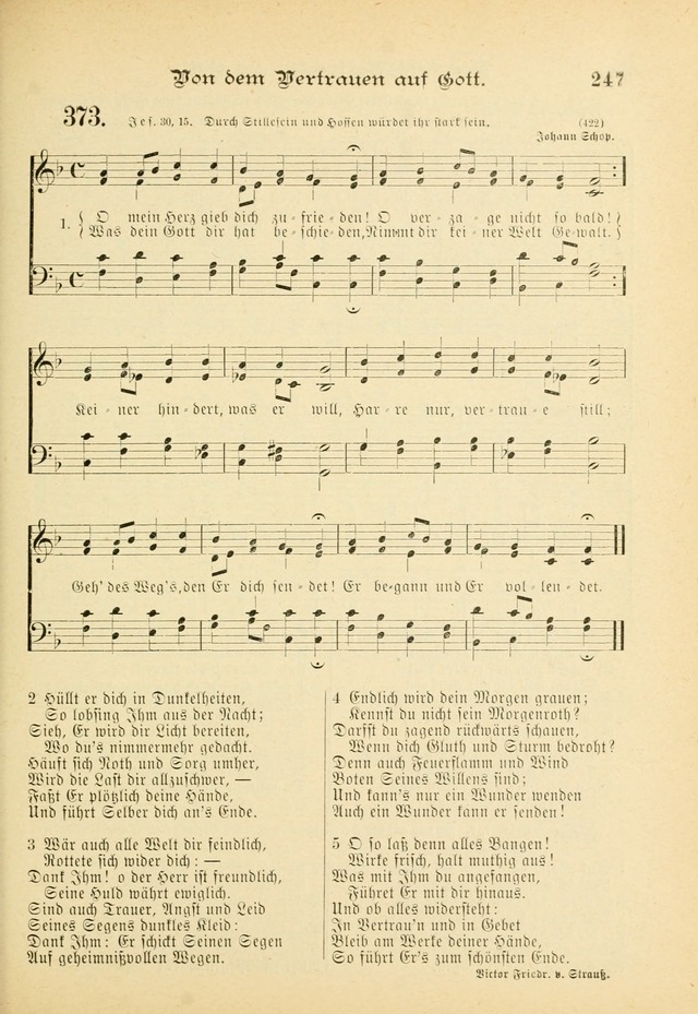 Gesangbuch mit Noten: herausgegeben von der Allgemeinen Conferenz der Mennoniten von Nord-Amerika (3rd. Aufl.) page 247
