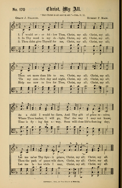 Gospel Melodies New and Old: For use in the Universalist Church page 154