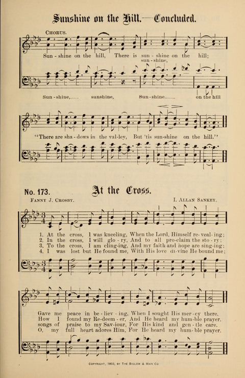 Gospel Melodies New and Old: For use in the Universalist Church page 157