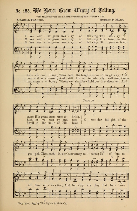 Gospel Melodies New and Old: For use in the Universalist Church page 167