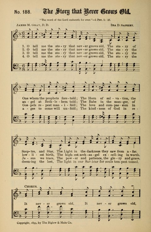 Gospel Melodies New and Old: For use in the Universalist Church page 172