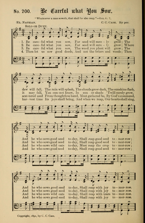 Gospel Melodies New and Old: For use in the Universalist Church page 184