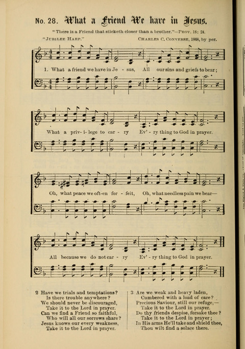 Gospel Melodies New and Old: For use in the Universalist Church page 28