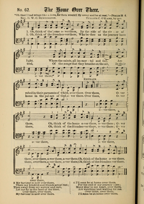 Gospel Melodies New and Old: For use in the Universalist Church page 62