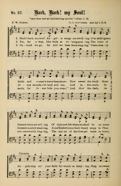 Gospel Melodies New and Old: For use in the Universalist Church page 82