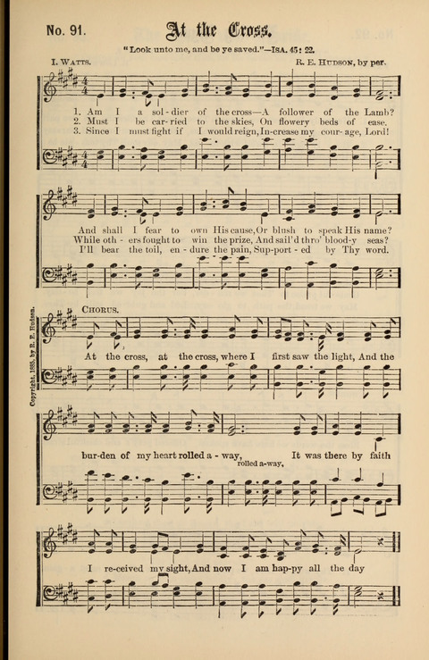 Gospel Melodies New and Old: For use in the Universalist Church page 91