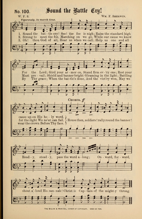 Gospel Melodies New and Old: For use in the Universalist Church page 99