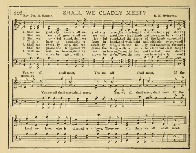 Good News: or songs and tunes for Sunday schools, Christian associations, and special meetings page 114