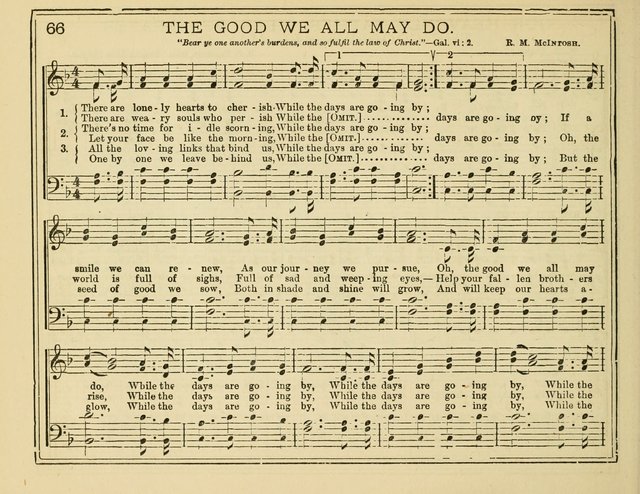 Good News: or songs and tunes for Sunday schools, Christian associations, and special meetings page 64