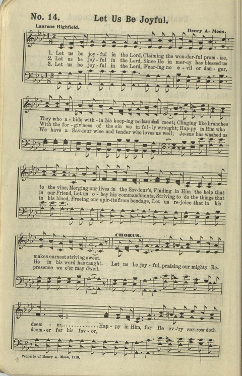 Glad News No. 2: a collection of Sacred Songs, Both New and Old page 14